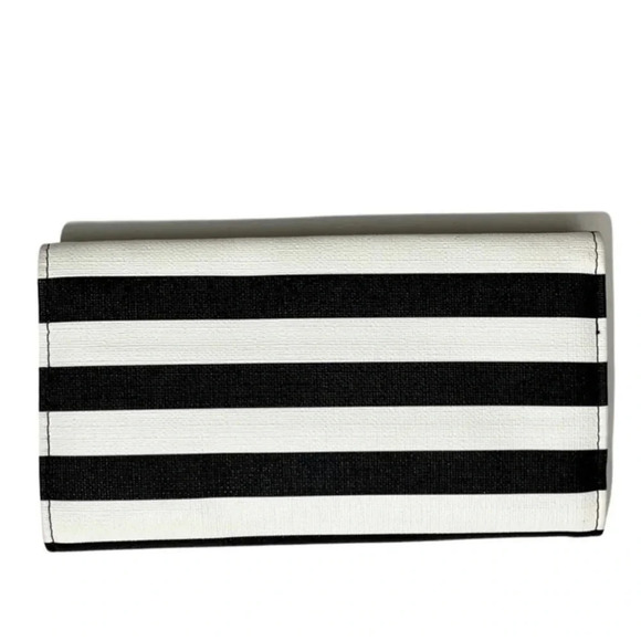 NWOT Kut From The Kloth Striped Tri-fold Wallet - Picture 3 of 3